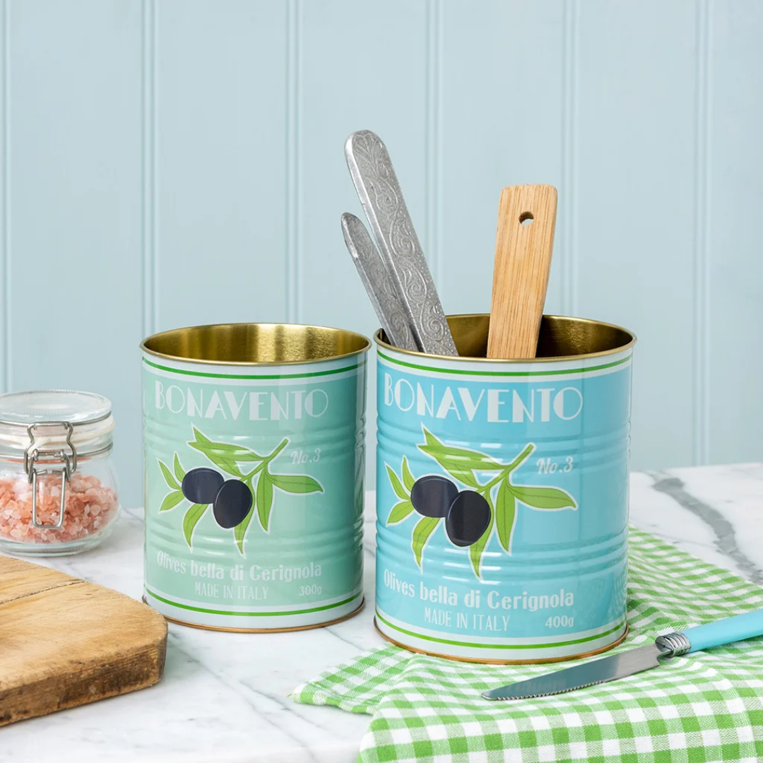 Vintage Style Storage Tins | Bonavento Olives