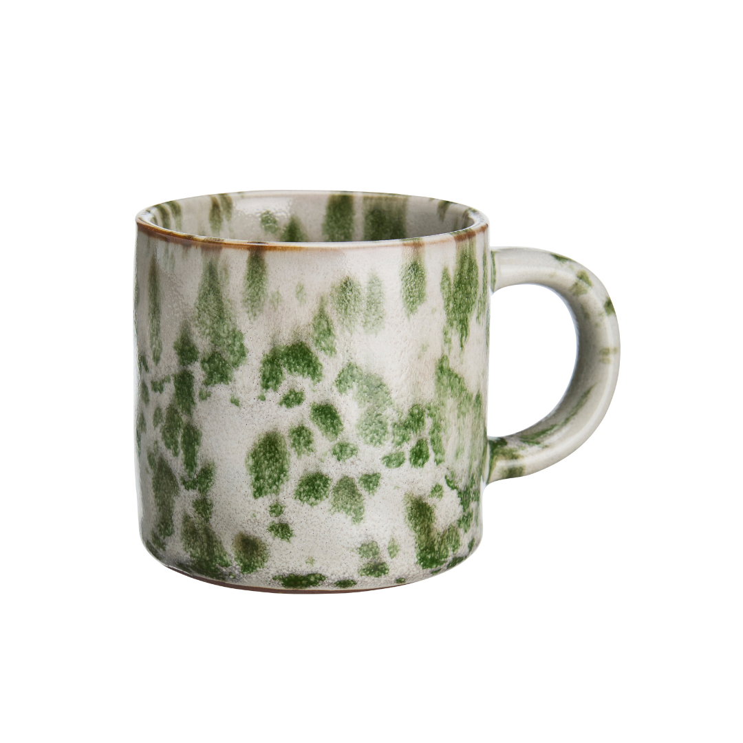 Green Mottled Amanda Mug