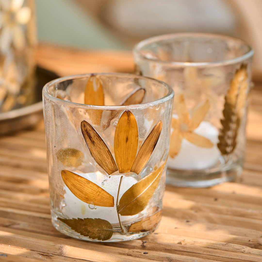 Autumn Leaves Tealight Holder