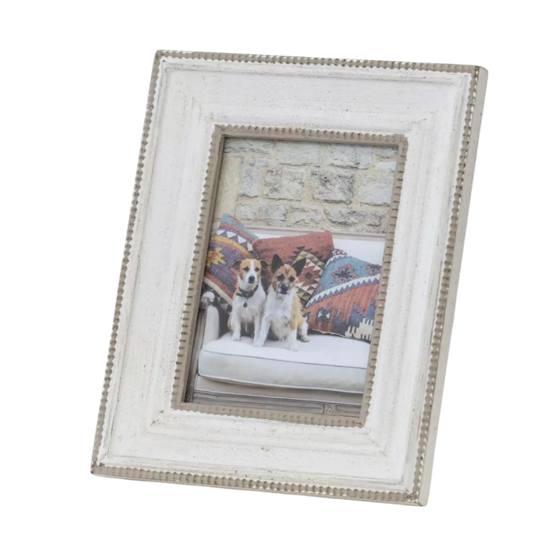 Wooden Photo Frame With Beading