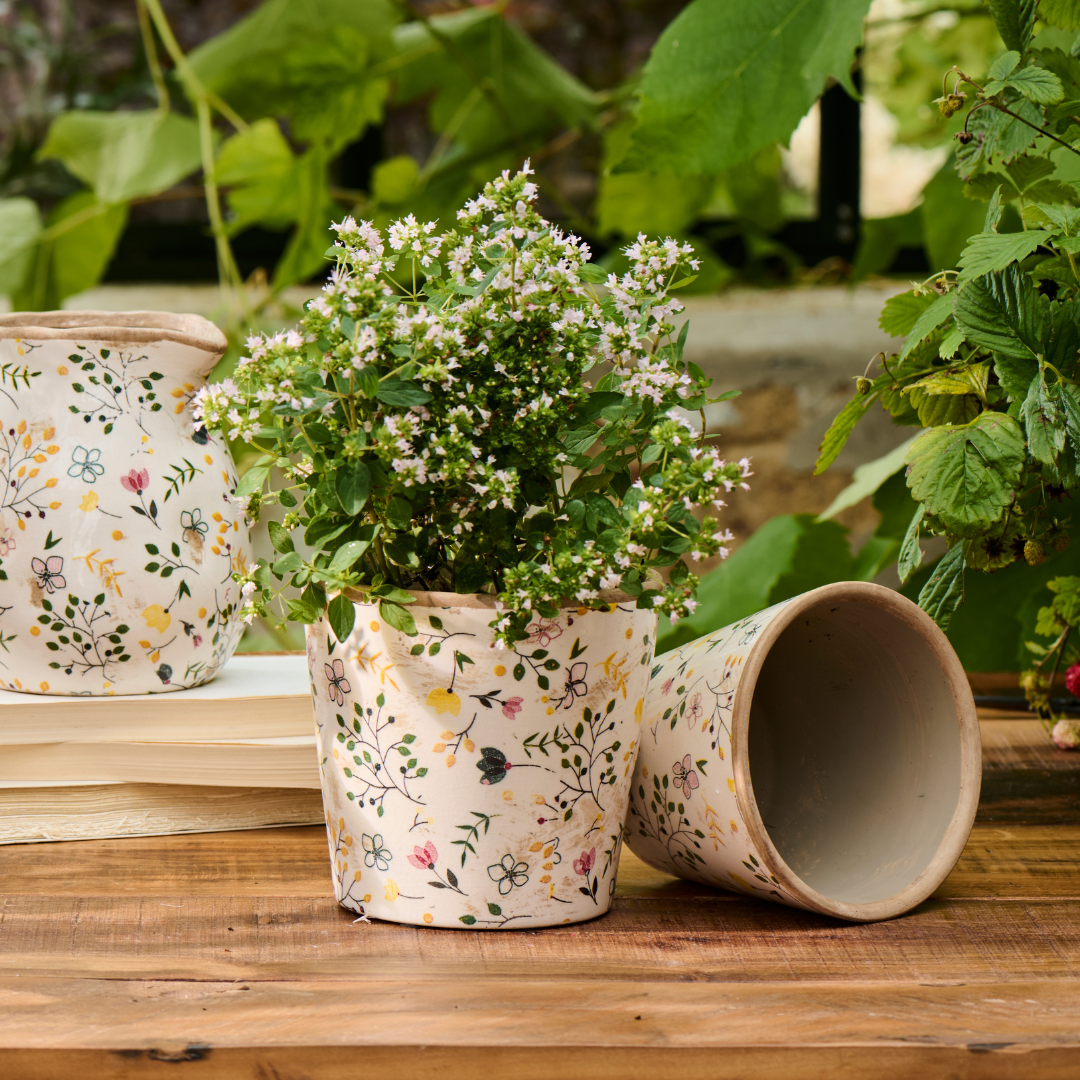 Meadow Blossom Plant Pot