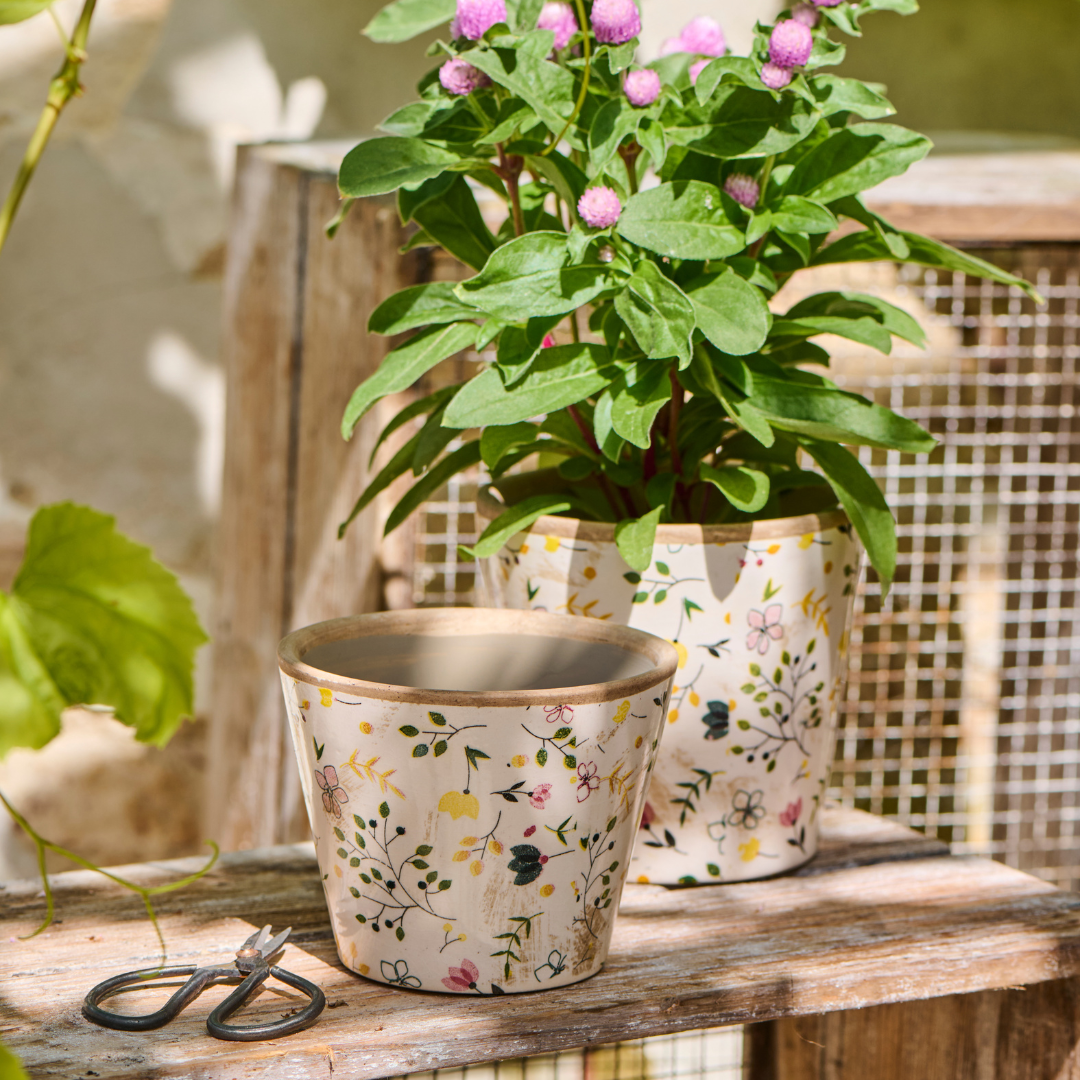 Meadow Blossom Plant Pot