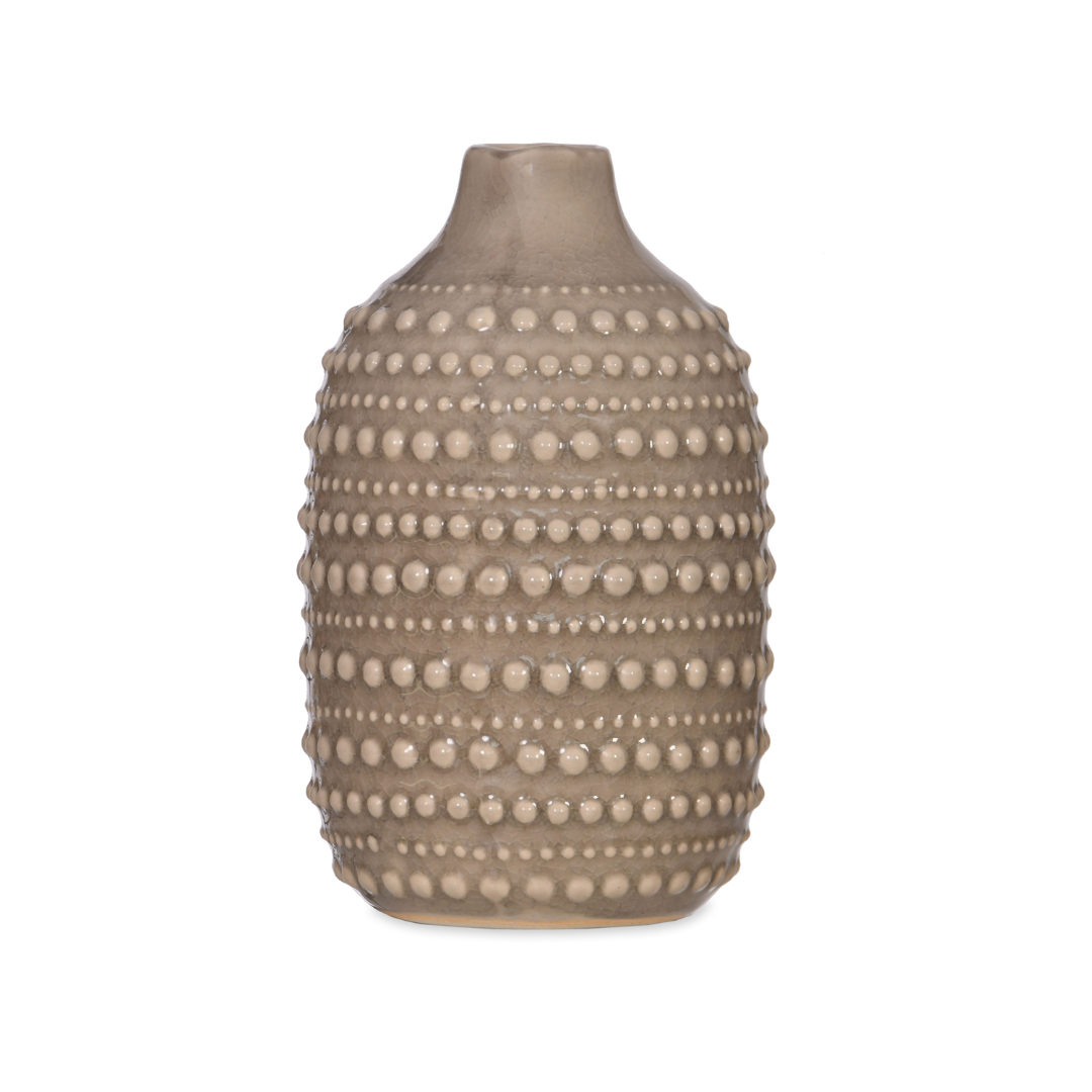 Ceramic Bobble Vase | Stone