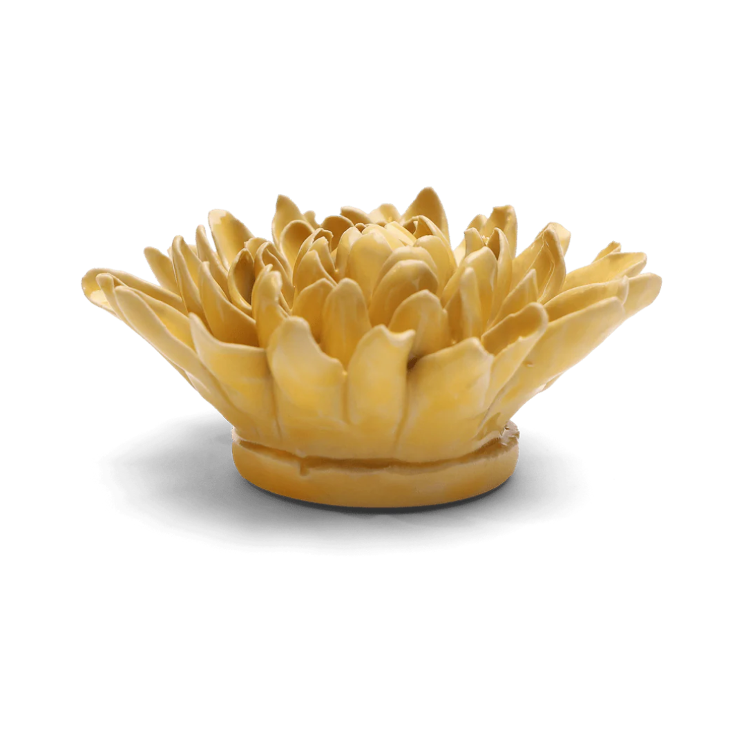 Ceramic Crysanthamum | Sunshine Yellow