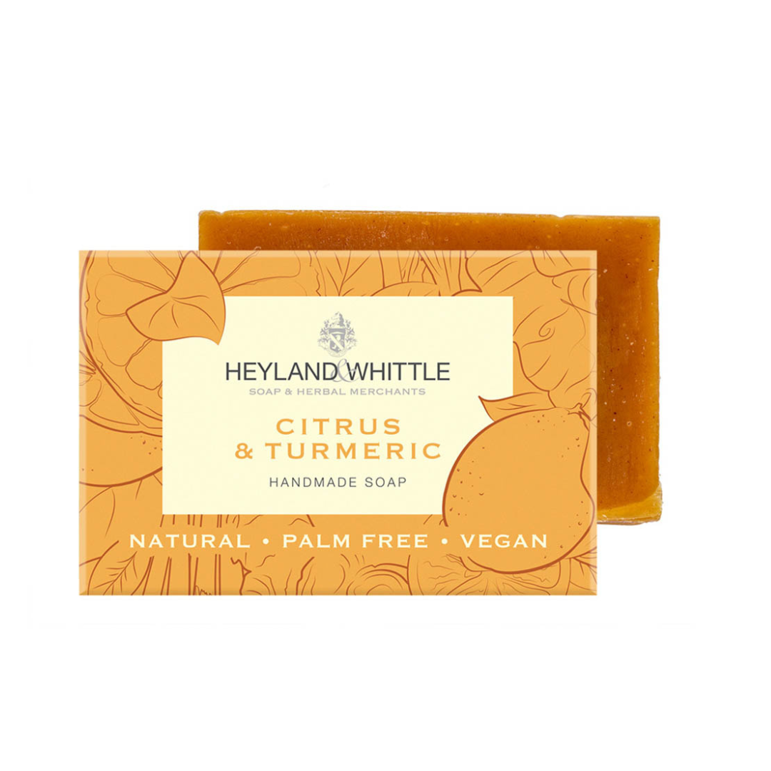 Handmade Natural Soap Bar | Citrus & Tumeric | 120g