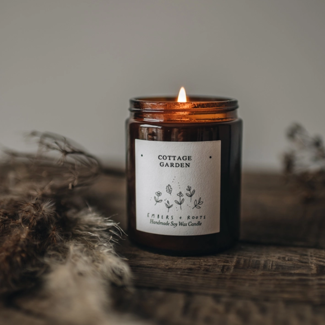 Cottage Garden Soy Wax Candle | 180ml
