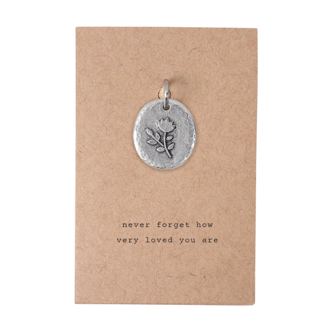 ‘Floral Loved’ Keyring Charm