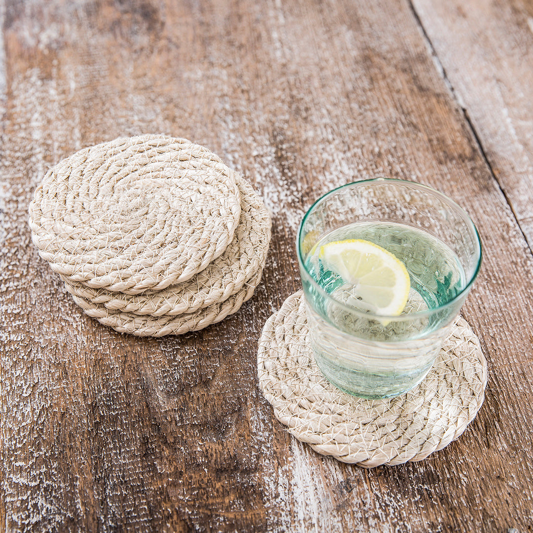 Jute Coasters | Set of 4