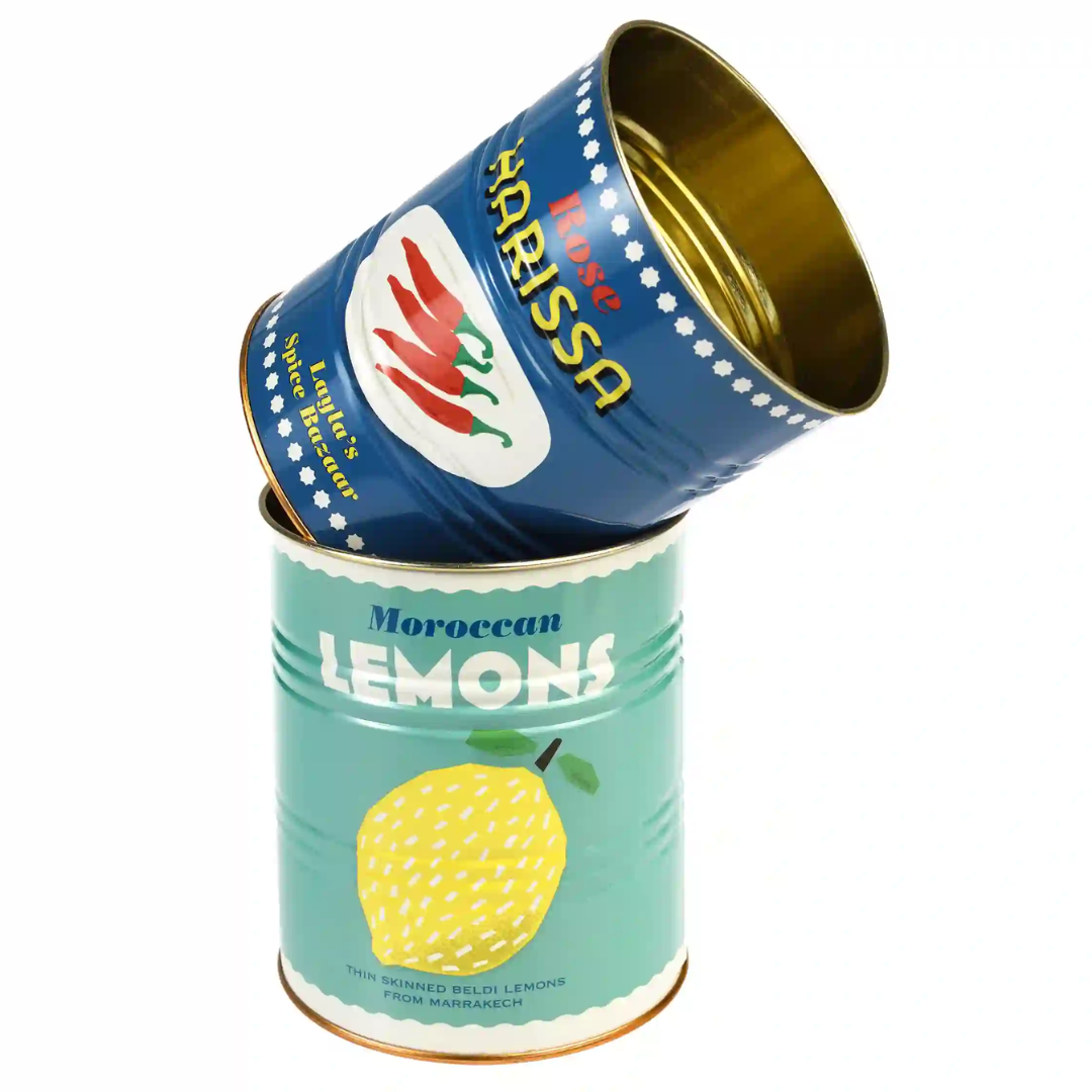 Vintage Style Storage Tins | Lemons & Harissa