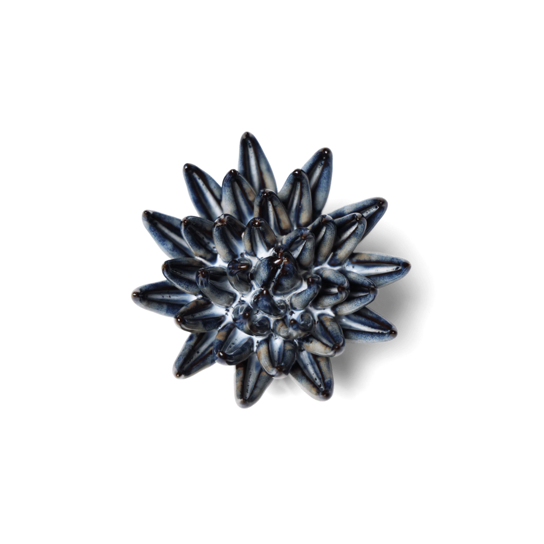 Ceramic Cactus Flower | Midnight Blue
