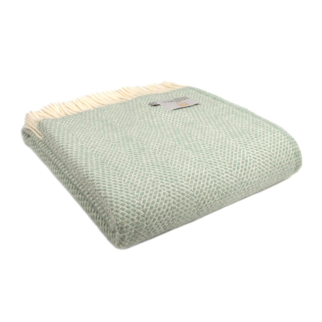 Ocean Pure New Wool Beehive Throw