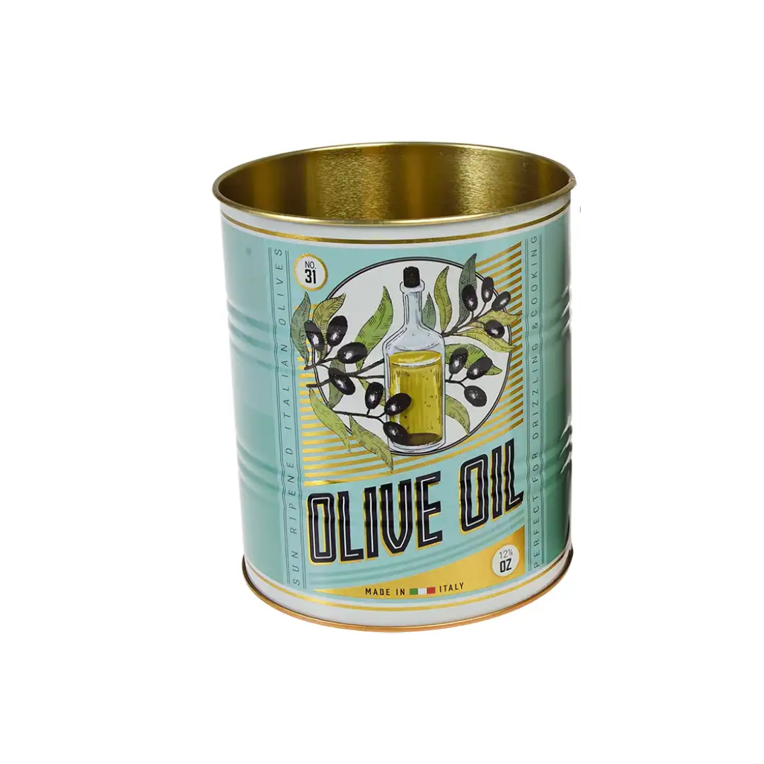 Vintage Style Storage Tins | Olive Oil