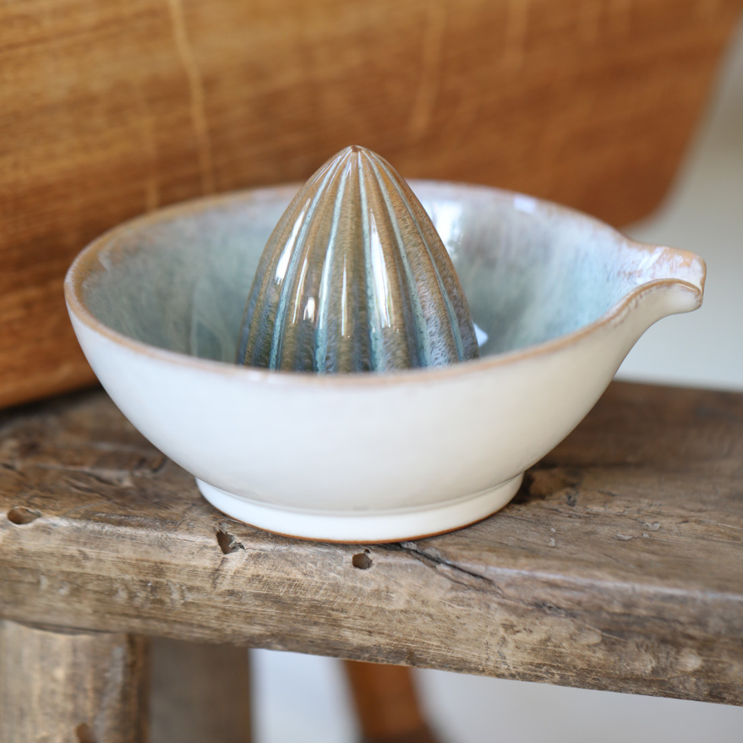 Ocean Blue Ombre Ceramic Juicer