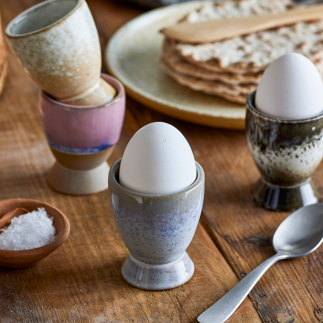 Paula Stoneware Egg Cup | Pale Blue