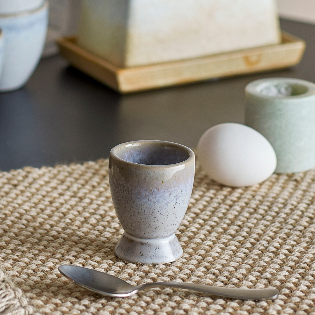 Paula Stoneware Egg Cup | Pale Blue
