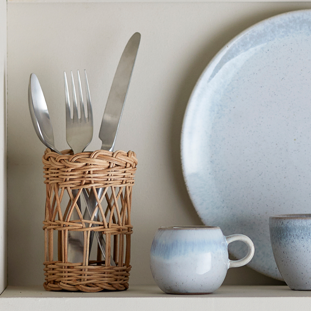 Paula Stoneware Espresso Cup | Pale Blue