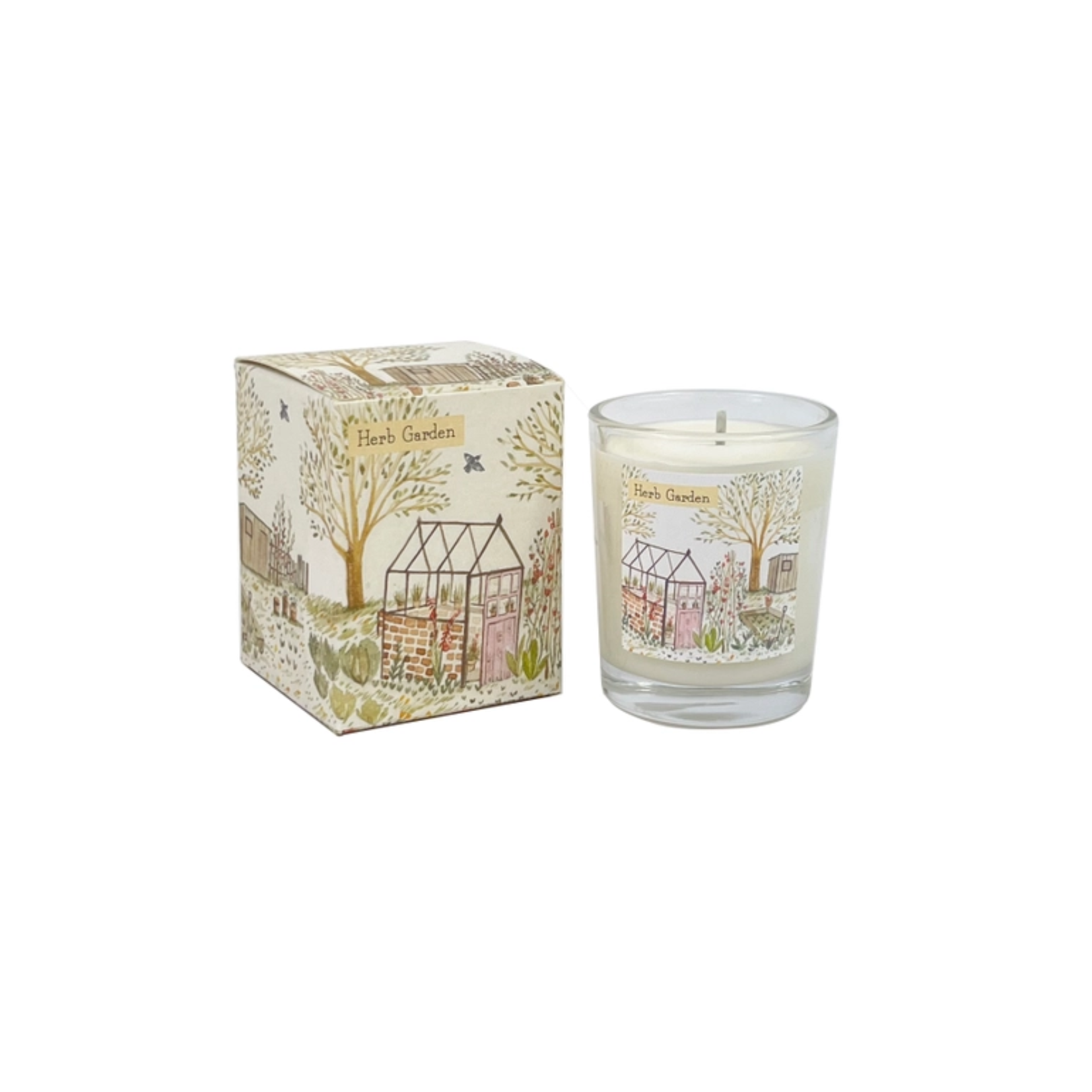 Heaven Scent Votive Candle - Herb Garden