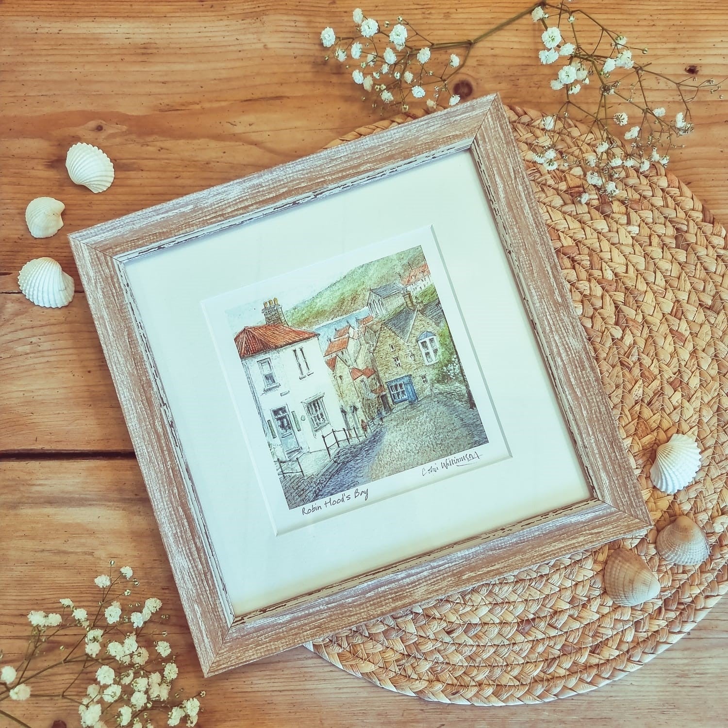Square Framed Watercolour Prints | North Yorkshire Artist Colin Williamson