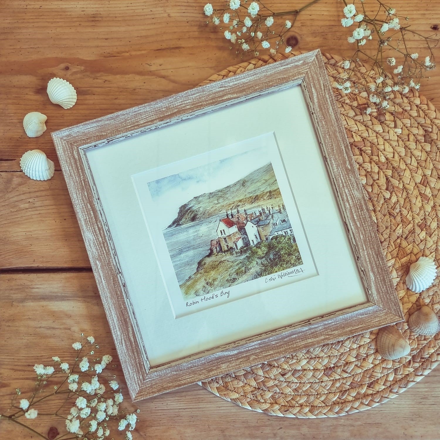 Square Framed Watercolour Prints | North Yorkshire Artist Colin Williamson