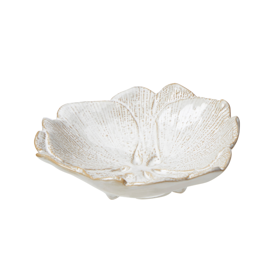 Liya Flower Saucers White | 3 styles