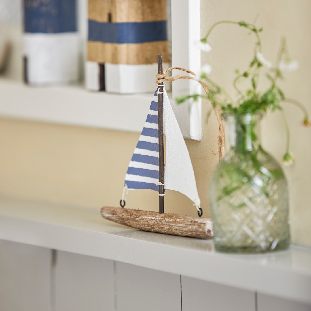 Miniature Hanging Sailboat | 3 colours available