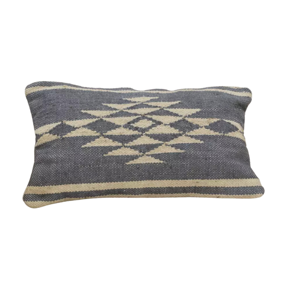 Jute Cushion Sarika | Midnight Blue