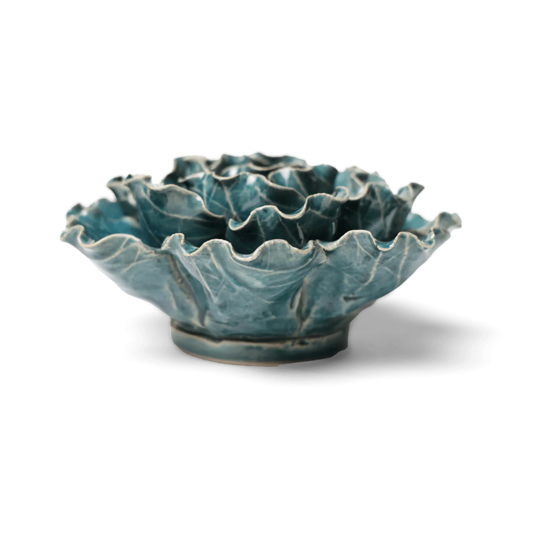 Ceramic Sea Lettuce | Teal