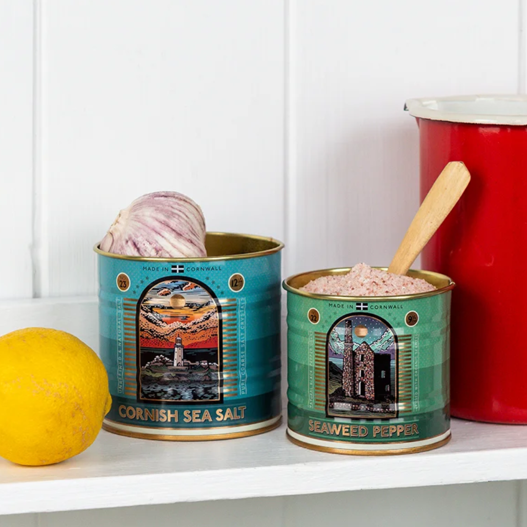 Vintage Style Mini Storage Tins | Cornish Style