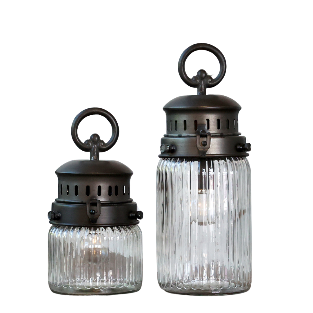 French Style Light-up Stable Lantern