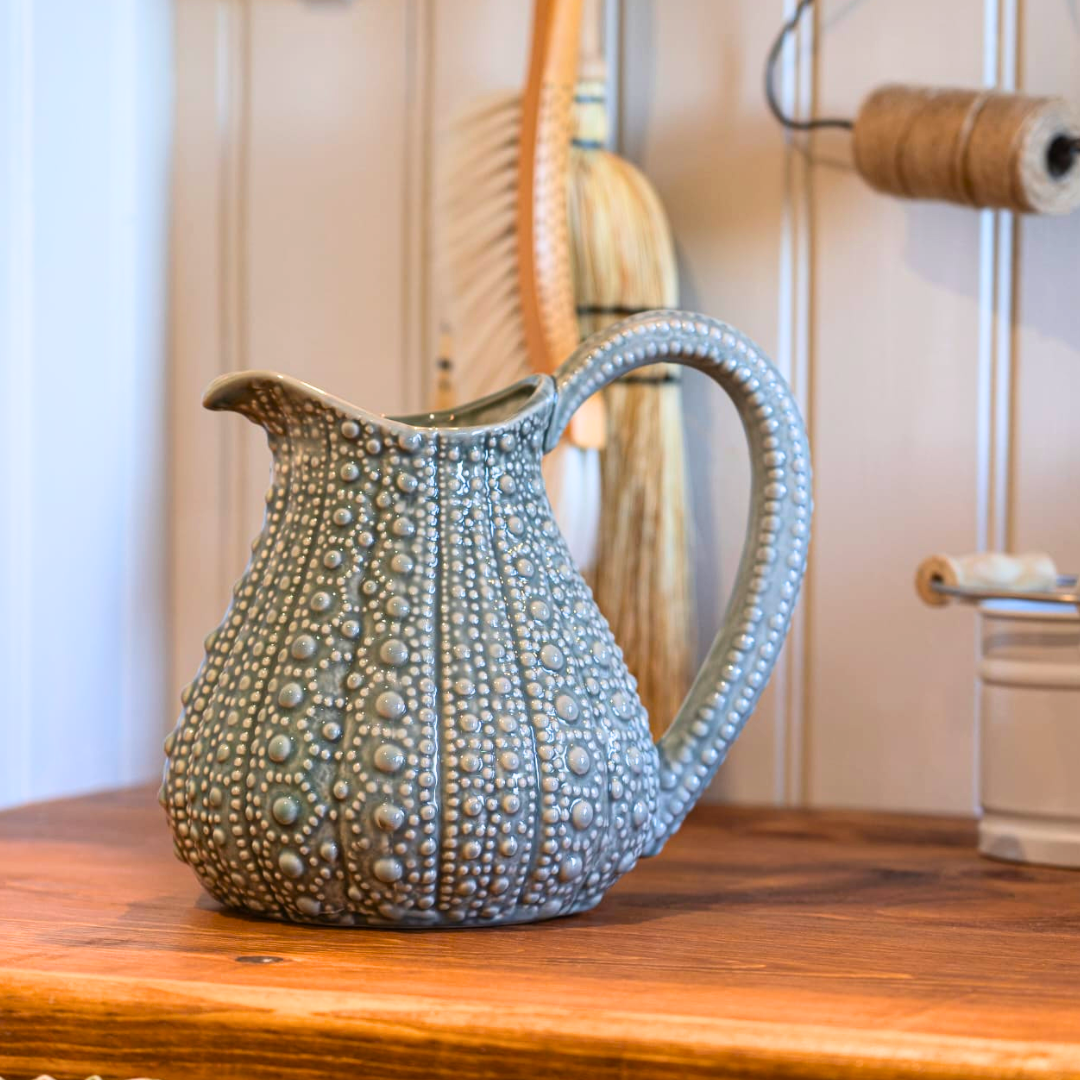 Ceramic Urchin Jug | Grey