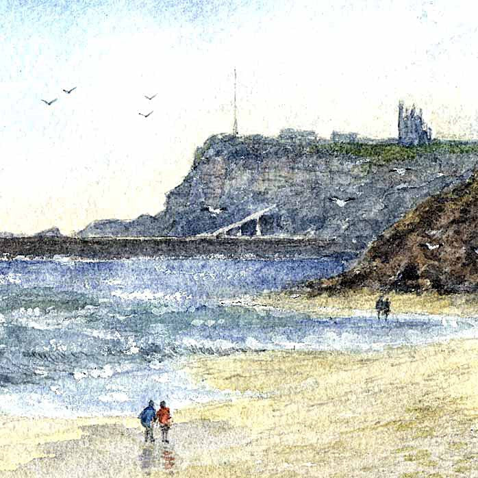 Square Framed Watercolour Prints | North Yorkshire Artist Colin Williamson