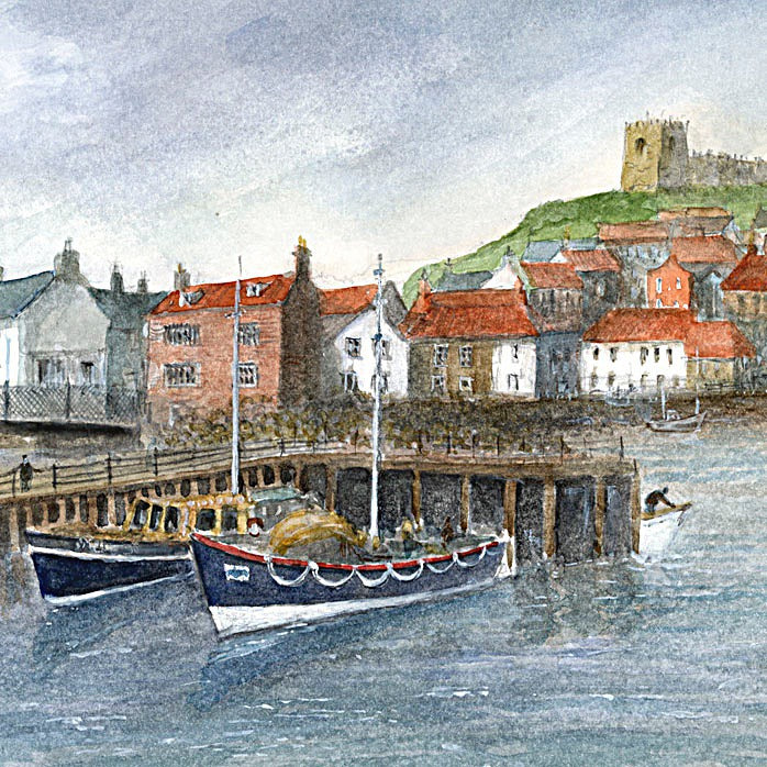 Square Framed Watercolour Prints | North Yorkshire Artist Colin Williamson