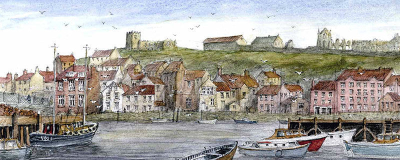 Rectangular Framed Watercolour Prints | North Yorkshire Artist Colin Williamson