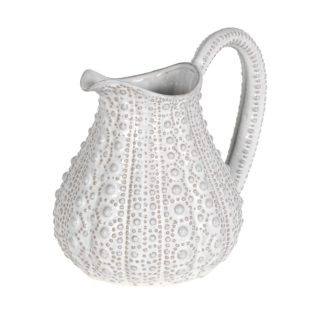 Ceramic Urchin Jug | White