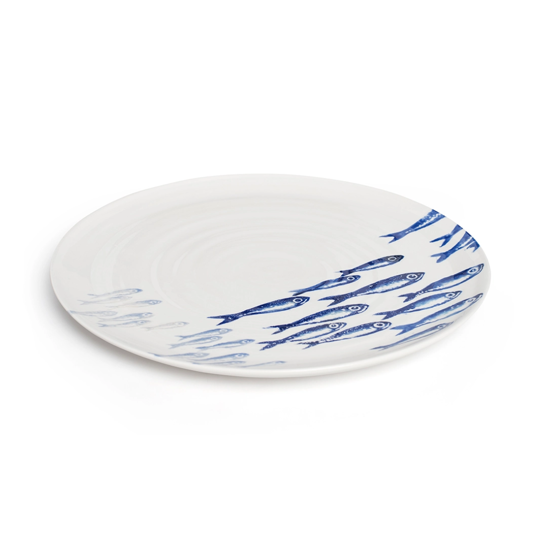 Ceramic Serving Platter | Sardines