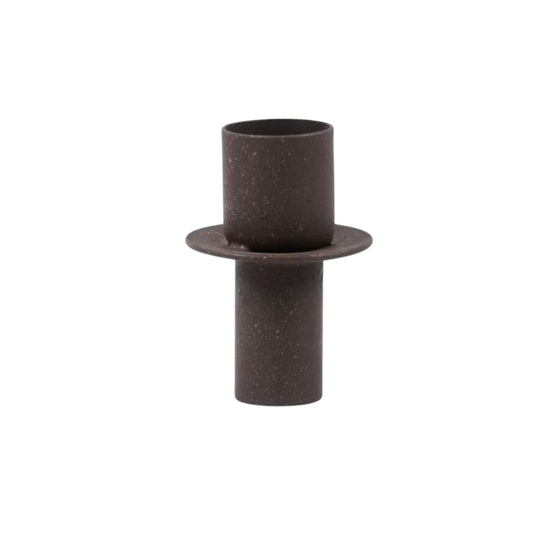 Rust Candle Holder For Bottles