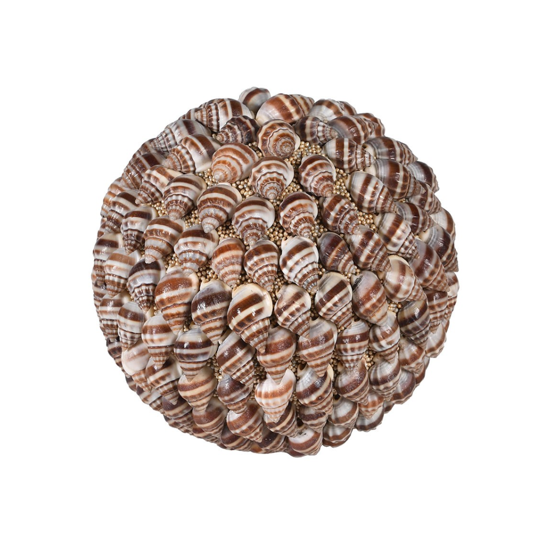 Shell Ball Decoration | Brown