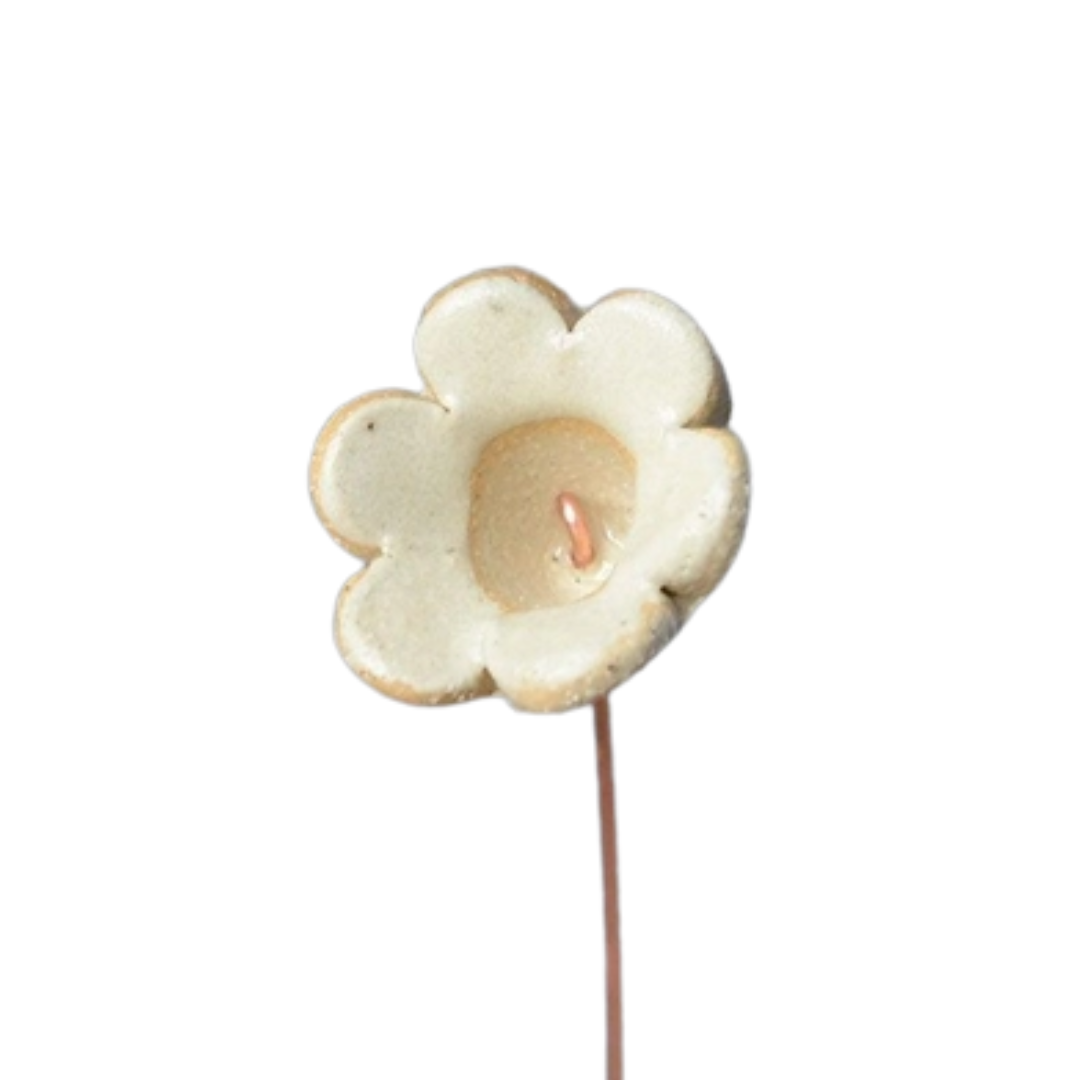 Ceramic Flower Bud Stems | Five Pastel Colours