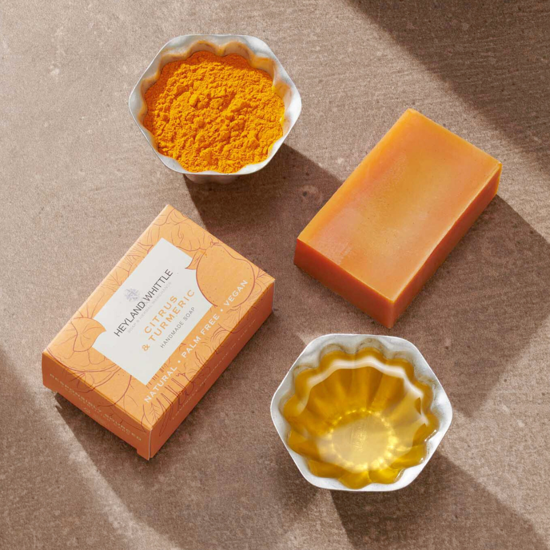 Handmade Natural Soap Bar | Citrus & Tumeric | 120g