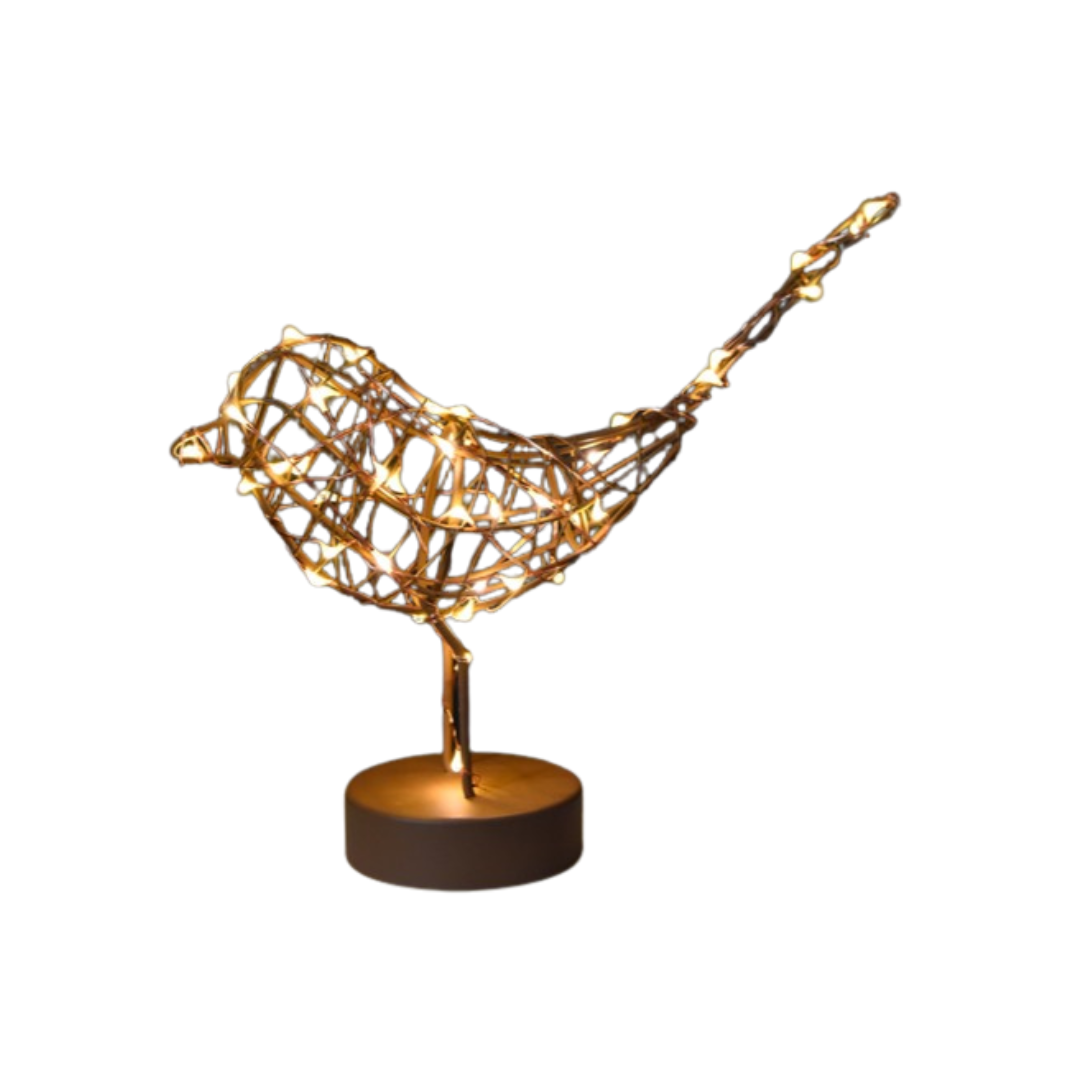 Light-up Copper Robin