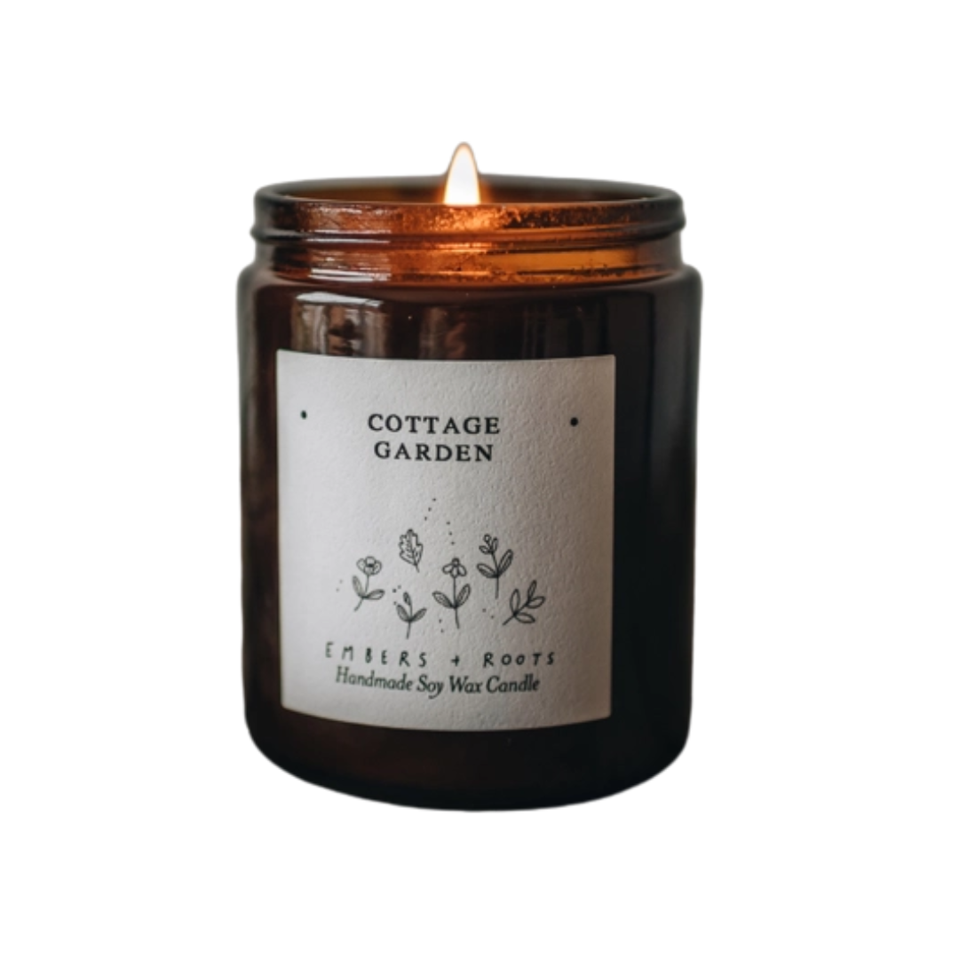 Cottage Garden Soy Wax Candle | 180ml