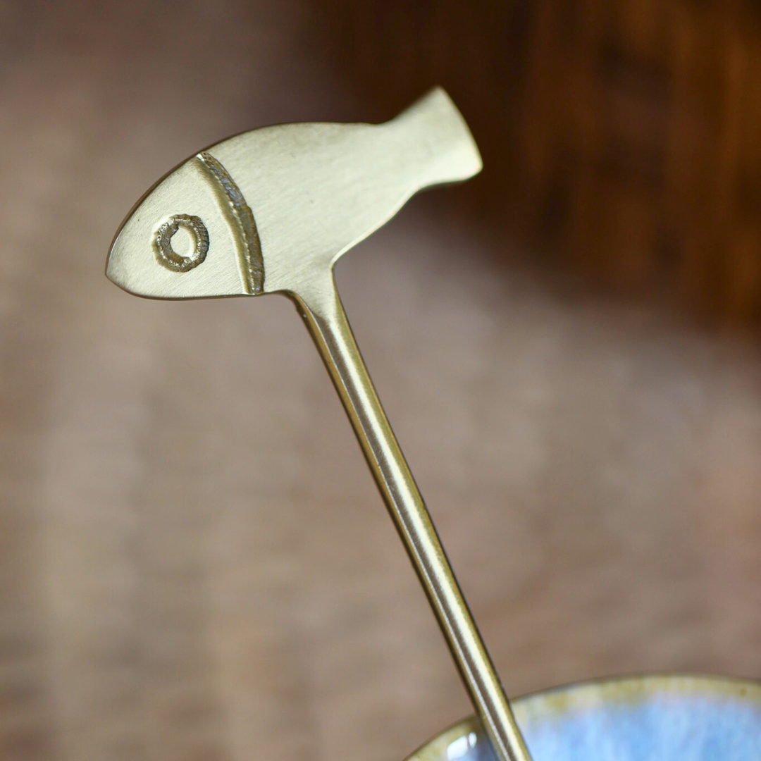 Small Metal Fish Spoon