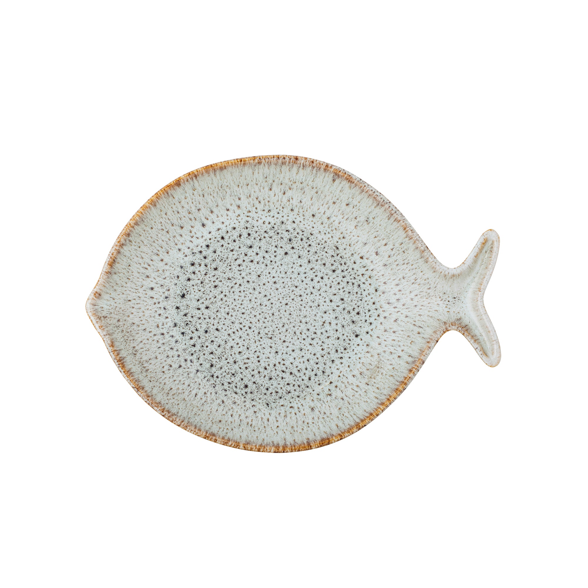 Fleur Fish Shaped Serving Plate
