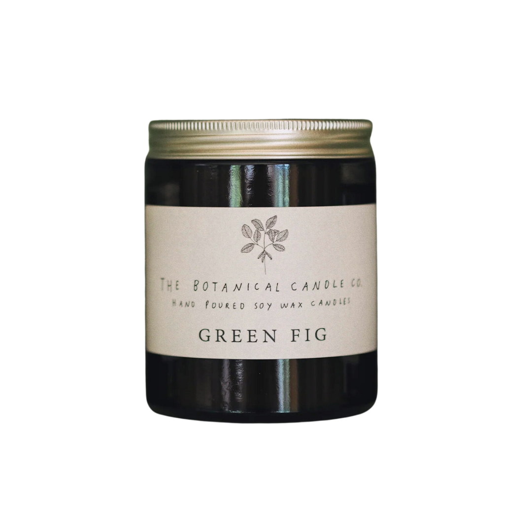 Green Fig Scented Soy Botanical Candle