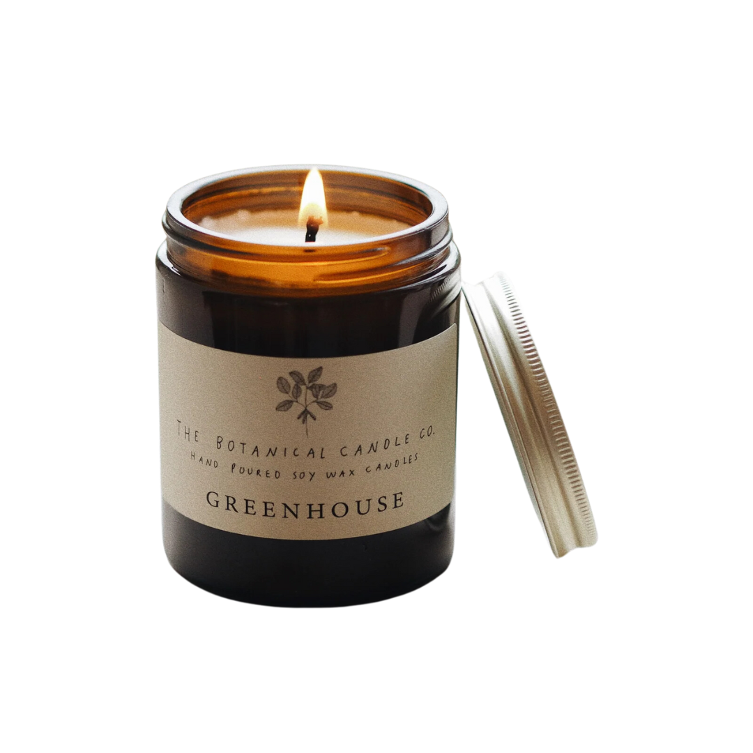 Greenhouse Scented Soy Botanical Candle