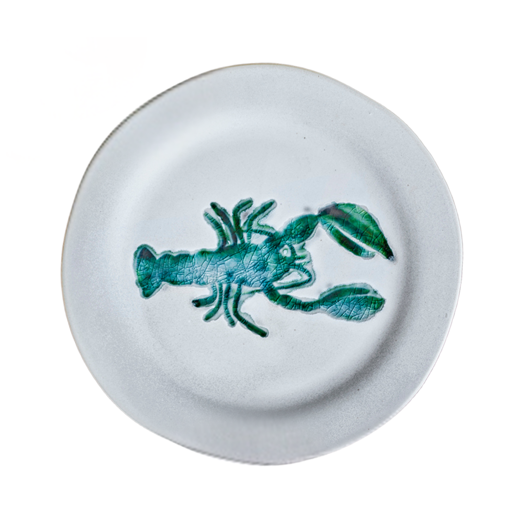 Hadden Plate Green Lobster