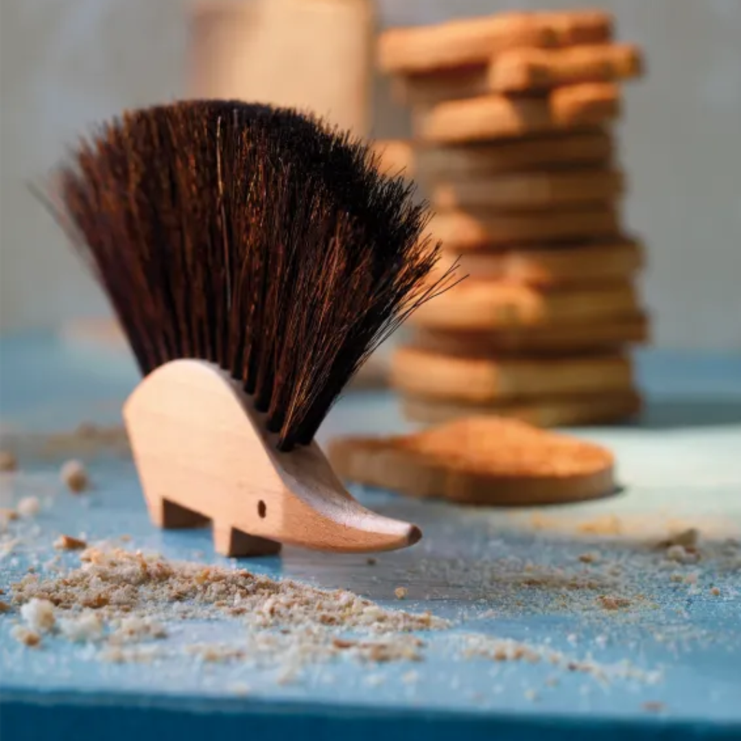 Hedgehog Table Brush