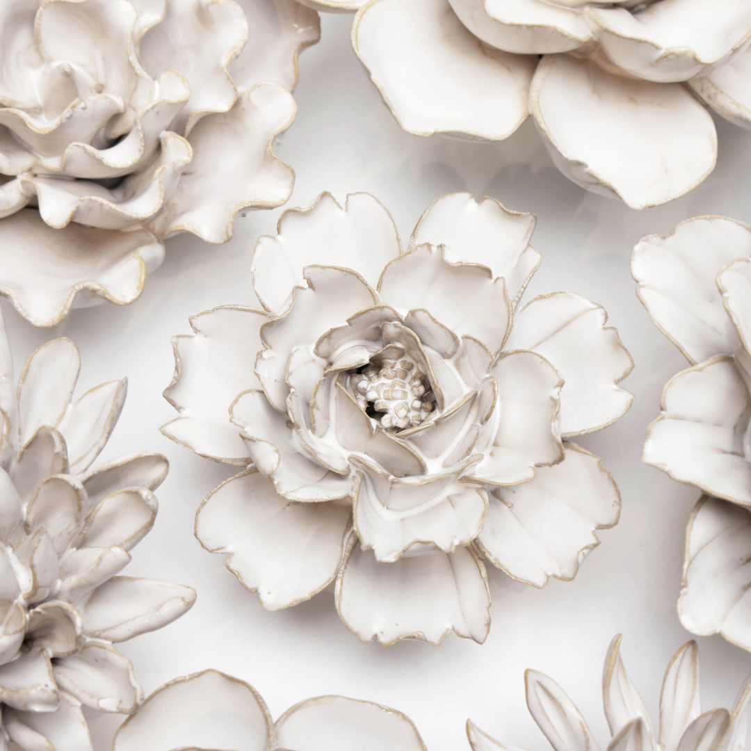 Ceramic Rose | Ivory