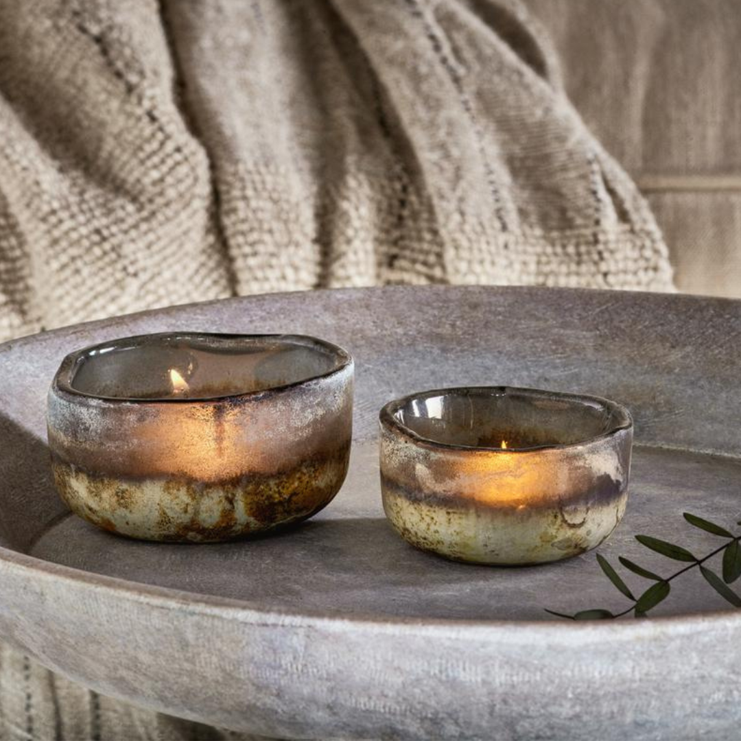 Handmade Janka Tealight Holder | Small & Medium