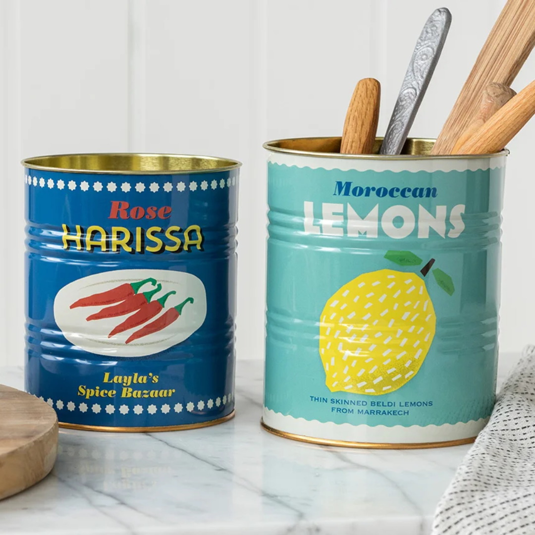 Vintage Style Storage Tins | Lemons & Harissa